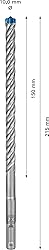 Bosch 30x Expert SDS plus-7X Hammer Drill Bit