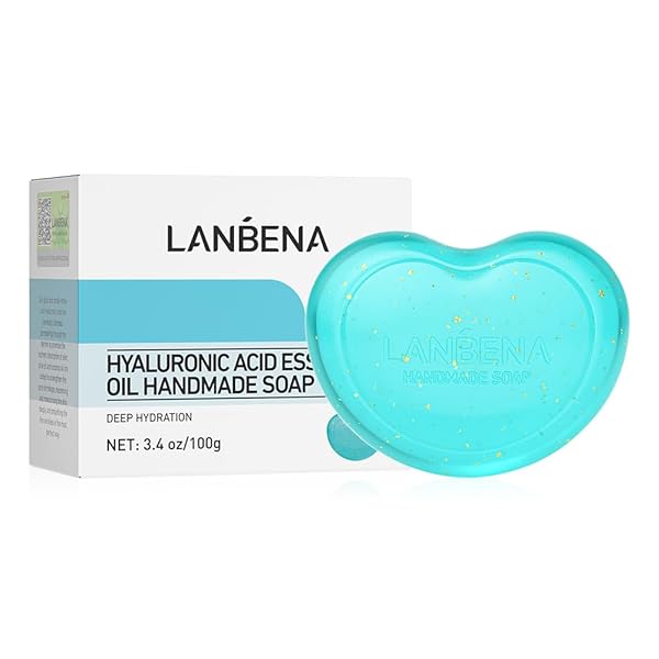 LANBENA BLUE SOAP1 MOISTURISING SOAP ENHANCES SKIN ELASTICITY, MAKES YOUR SKIN MORE
