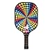 Duck Ranger—Graphite Pickleball Paddle—Polymer Birdbone Core and Waterproof Carbon Fiber Face, Pick Your Design, USAPA Approved (Multiple Color Options) (Kaleidoscope)