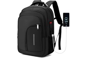 Mochila Masculina Reforçada Executiva Grande Mochila para Notebook Trabalho Viagem Escola com Cabo de Aço Impermeável Antifur