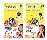 Cutie Stix Cut and Create Station Refill Packs - Animals & Emojis Sets