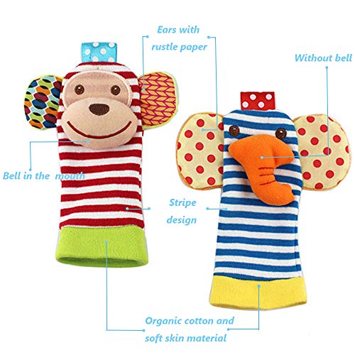 2 4+Piece+Animal+Infant+Finders+Developmental