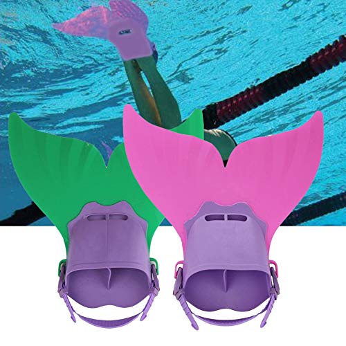 Tmalltide Swimming Costume Kids Swimmable Monofin Mermaid Tail Mono Fin Flippers - Thumbnail 7