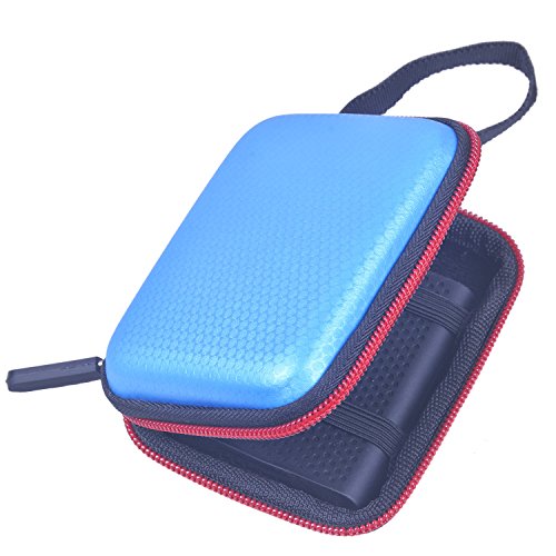 Rancco Samsung T5/ T3 EVA Case & Silicone Protective Bag Comb, Water-resistant Shockproof Travel Carry Pouch for Samsung T5/ T3/ T1 Portable SSD Hard Drive(250G 500G 1T 2T)