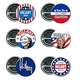 Hillary Clinton Round Button / Pin Mini Combo Campaign Set 3