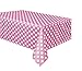 Hot Pink Dots Rectangular Plastic Table Cover (54