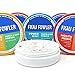 Frau Fowler Natural Oral Care - Tooth Powder VARIETY 4 Pack, Botanically Clean, Teeth-Whitening, Remineralizing, Restores Enamel and Instantly Freshens Breath, 8 oz