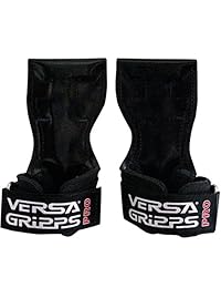 Guante de levantamiento de peso Versa Gripps Pro correas ganchos