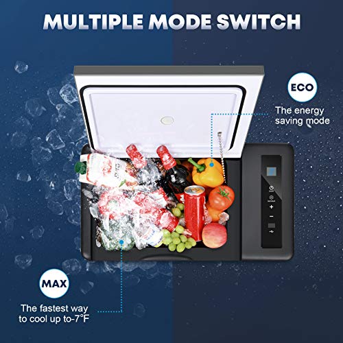 Kohree Portable Refrigerator 12 Volt Refrigerator Fast Cooling Small