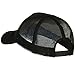 e4Hats.com Big Foam Mesh Truck Cap - Black OSFM