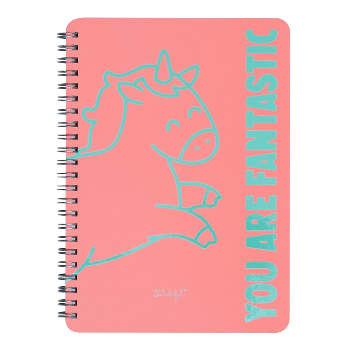 Mr. Wonderful - Notebook a5 unicorn you are fantastic