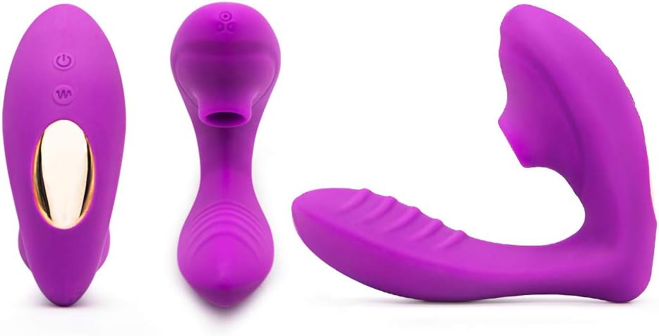 10 Modes Rechargeable Vibrantor Vajinl Stimlator B0dy Msager Six Toy for Women (Purple)