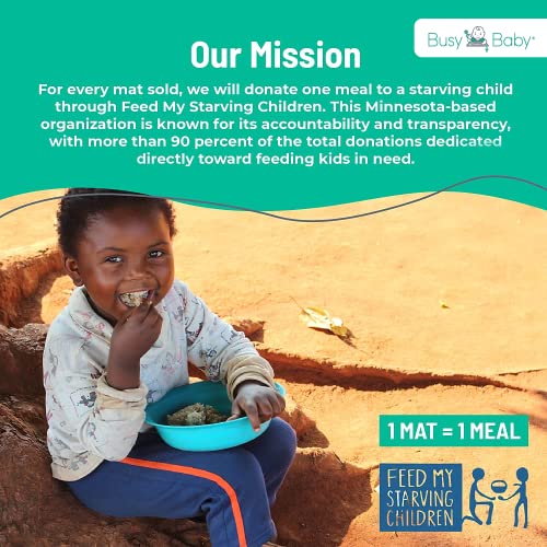 Busy Baby As Seen On Shark Tank 2in1 Teether and Training Spoon with