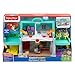Fisher-Price Little People Toddler Playhouse Big Helpers Home Playset with Songs Phrases Figures & Accessories for Ages 1+ Years, Blue