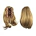 Weixinbuy Women Clip In Ponytail Pony Tail Hair Extension Claw On Hairpiece #C