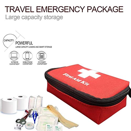 Jiad Kde Travel Emergency Survival Bag Mini Portable First Aid Kit for Home & Outdoor