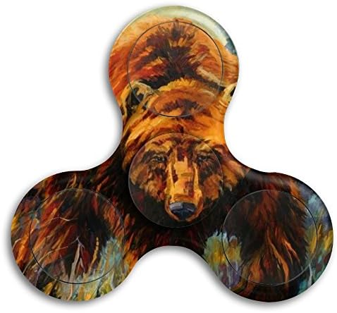 Shannon Brownrices Fidget Spinner Paintings Of Bears ADHD,Autism,ADD.Anti-Anxiety