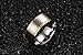 FANSING Costume Jewelry Mothers Day Gift 8mm Stainless Steel Rings Gold Silver Two Tone Wedding Bands for Womens Mens Size 13
