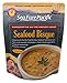 Seafood Bisque - Sea Fare Pacific, 4 pack, gluten free, ready to eat, convenient microwavable boilable pouch, wild caught sustainable Clams, Oregon Shrimp, Alaskan Salmon, excellent on-the-go meal.