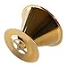 Clever Coffee Filter /Dripper - Titanium Coated Gold Stainless Steel Coffee Filter with Cup Stand, Permanent Reusable Paperless Hand Cone Drip Pour Over Coffee filters -Carefree Life (Gold)