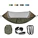 ETROL Upgraded 2 in 1 Large Camping Hammock with Mosquito Net, Pop-Up Lightweight Portable Hanging Hammocks with Tree Straps, Swing Sleeping Hammock with Net for Outdoor, Hiking, Travel