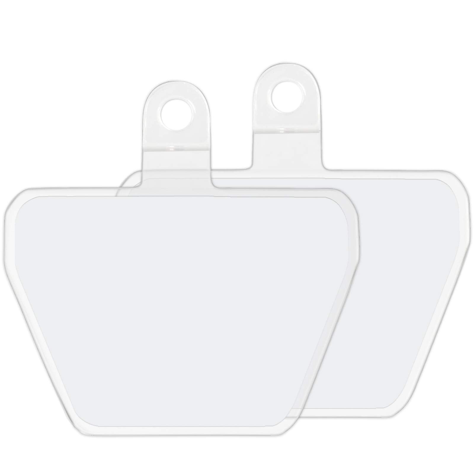COCASES 2 Pack Phone Tether Tab, Phone Strap Replacement Part for Smartphone Safety Tether (White)