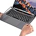 ChasBete Palm Rest Cover Sticker Skin for MacBook Pro 13 Inch with Touch Bar Color Gray Body Protective Film (A1706/A1989)