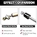RYANSTAR Car Short Shifter Quick Gear Shifter Compatible with BMW E30 E36 E39 M3 M5 Z3 325 (Black)