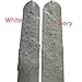 WDING Long Fingerless Rhinestone Beaded Lace Bridal Gloves for Formal Wedding Prom Party (White)
