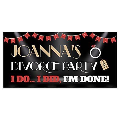 Amazon Com Girls Night Out Banner Divorce Party Decoration