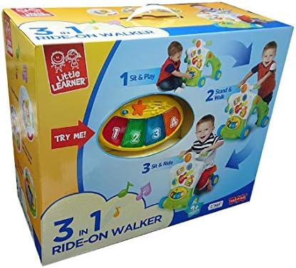 little learner 3 in 1 ride on walker