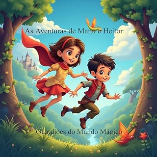 Livro As Aventuras de Manu e Heitor: Guardioes do Mundo Mágico