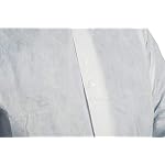 Pack-of-100-Disposable-Lab-Coats-for-Adults-with-Knit-Collar-and-CuffsWhite-Large-Polypropylene-Protective-Laboratory-Coats