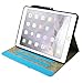 iPad 9.7 2018/2017 Case, iPad Air 2, iPad Air Case, Dluggs Multi-Angle Viewing PU Leather Folio Smart Cover with Auto Sleep/Wake for Apple iPad 9.7 inch/iPad Air 2 / iPad Air, Sparkly Sand