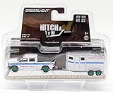 Greenlight 1:64 Hitch Tow 11 2017 Ram 2500 Horse Trailer - Chicago Police Patrol