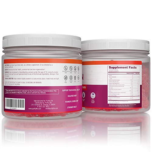 Everyday Hair Growth Optimizer Vegan Biotin Gummies (90ct) Tasty