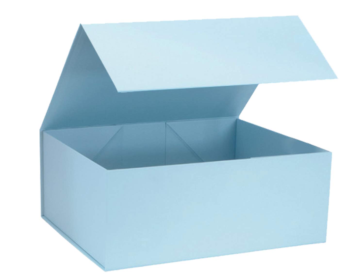 Baby Blue Magnetic Gift Box Rigid Presentation Box For Gifting Chocolates, Clothes and All Occasions - Size 16 x 20 x 8 cm
