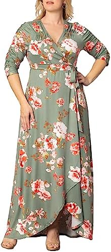 kiyonna indie flair maxi dress Indie Flair Maxi Dress - Rayon Edition