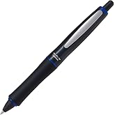 Pilot Dr. Grip Full Black Ball Point Pen 0.7mm, Black Body, Blue Accent (BDGFB80F-L)
