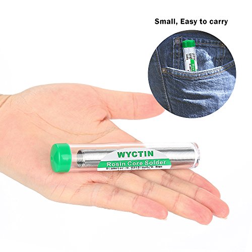 image for WYCTIN 60-40 Tin Lead Rosin Core Solder Wire for Electrical Solderding