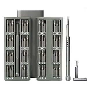 Image of Precision Screwdriver Set ANSERX 48 in 1 Mini Magnetic Screwdriver Bit Repair Tool Kit for iPhone, Tablet, Macbook, Xbox, Cellphone, PC, Game Console