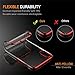 COOLQO Compatible for iPhone 11 Case, Clear 360 Full Body Coverage Hard PC+Soft Silicone TPU 3in1 Shockproof Phone Cover [Certified Military Protective] Red