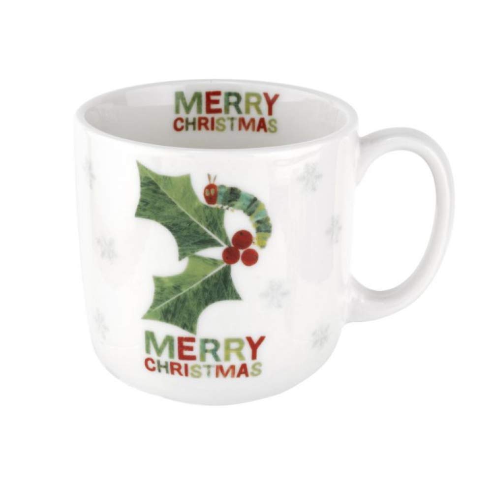 The Very Hungry Caterpillar VHCX79179-XG Merry Christmas Mug, Porcelain