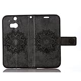 Image de PU Coque One M8 / M8s, Multifonction Case Wallet Cover Etui en cuir Étui de protection flip Wallet stand Cover avec des fentes de cartes pour HTC One