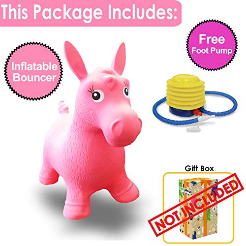 image for ToysOpoly Inflatable Bouncer Seat - Best for Physical Therapy, Increas