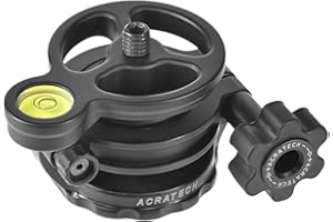 Acratech Leveling Base, Fits All Standard 3/8-16 Tripod Heads