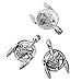 JGFinds Assorted Native American Wolf Charms for Jewelry Making, Wholesale 60 Pack