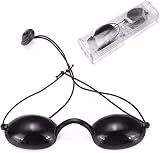 RongLeDAI Black Safety Goggles for Sunbed Tanning IPL Eye Protection Portable view 5