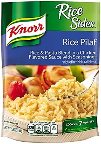 Knorr Rice Sides Rice Side Dish, Rice Pilaf 5.3 oz (Package of 4 )