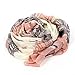 ShungHO Women Scarf Bali Yarn Pink Landscape Shawl